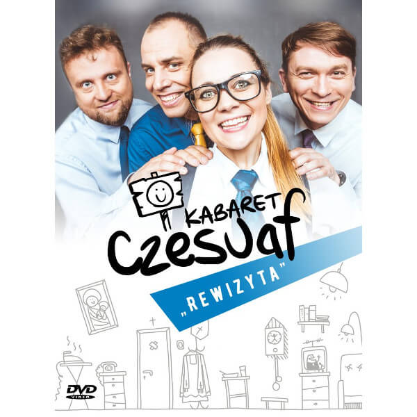 Kabaret Czesuaf - Płyta DVD z programem Rewizyta
